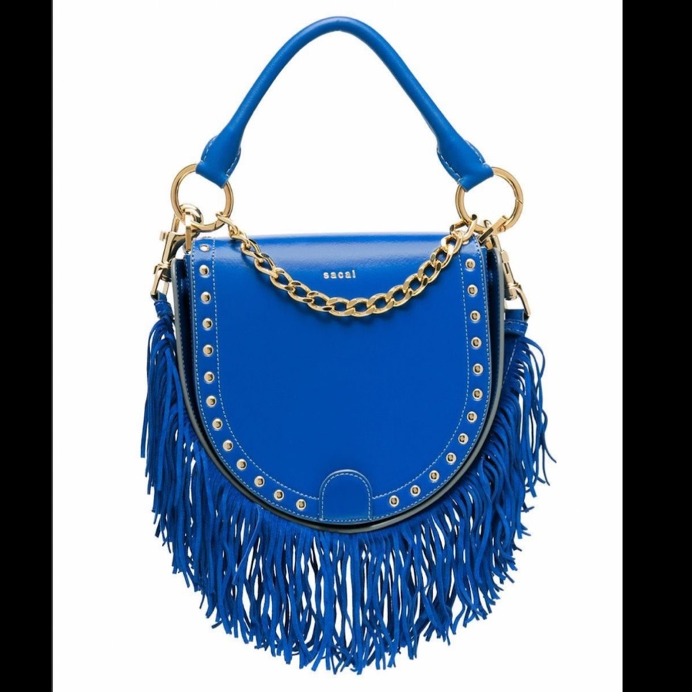 Sacai Blue Handbag. You can use it crossbody as well! Perfect conditions!